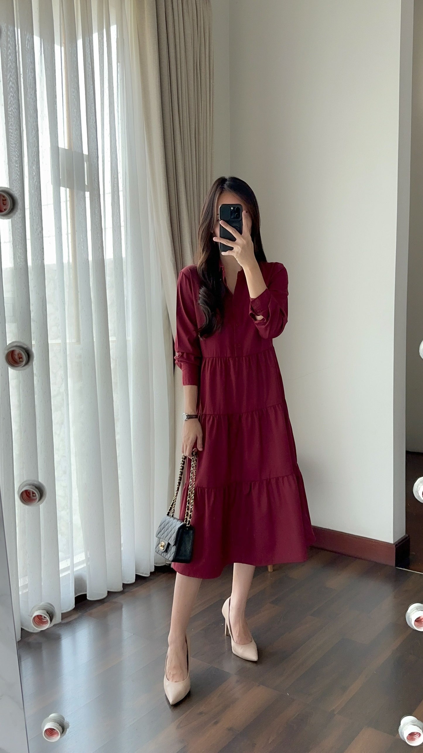 MARIO DRESS LONG SLEEVE